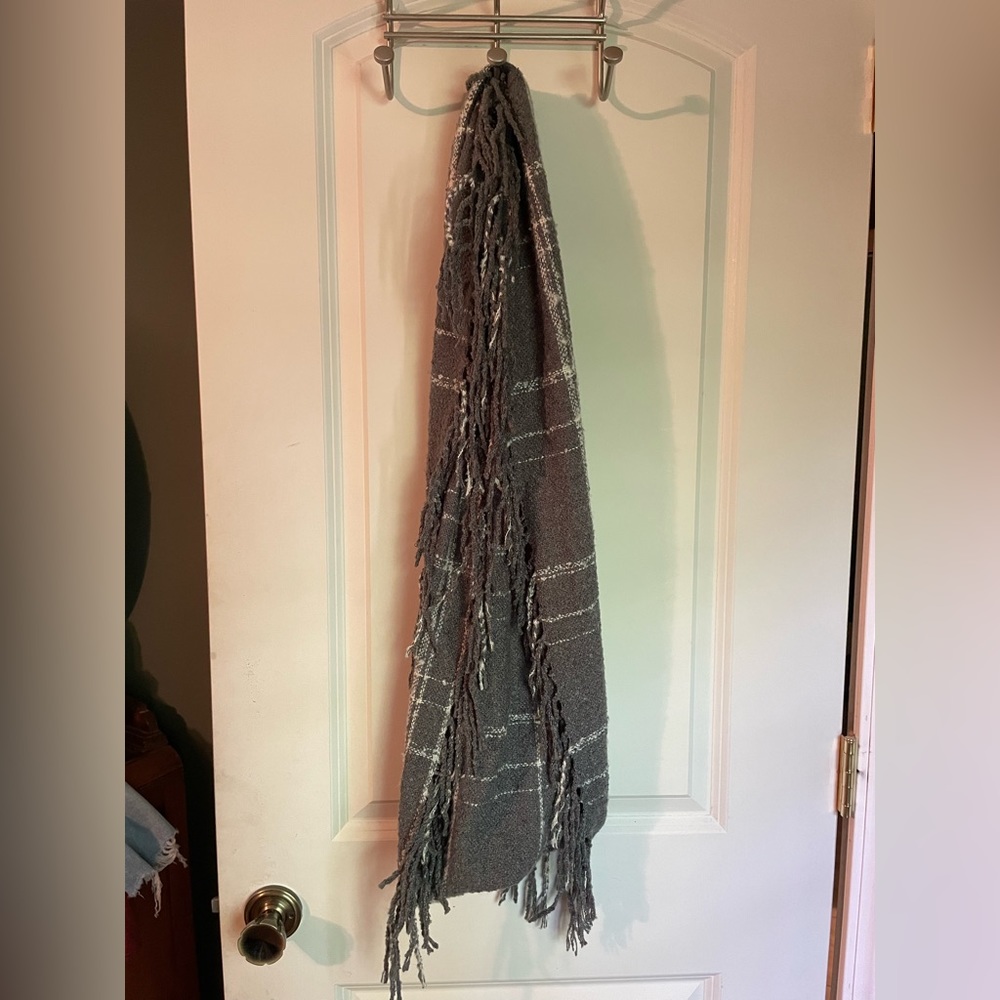 Grey Infinity Scarf